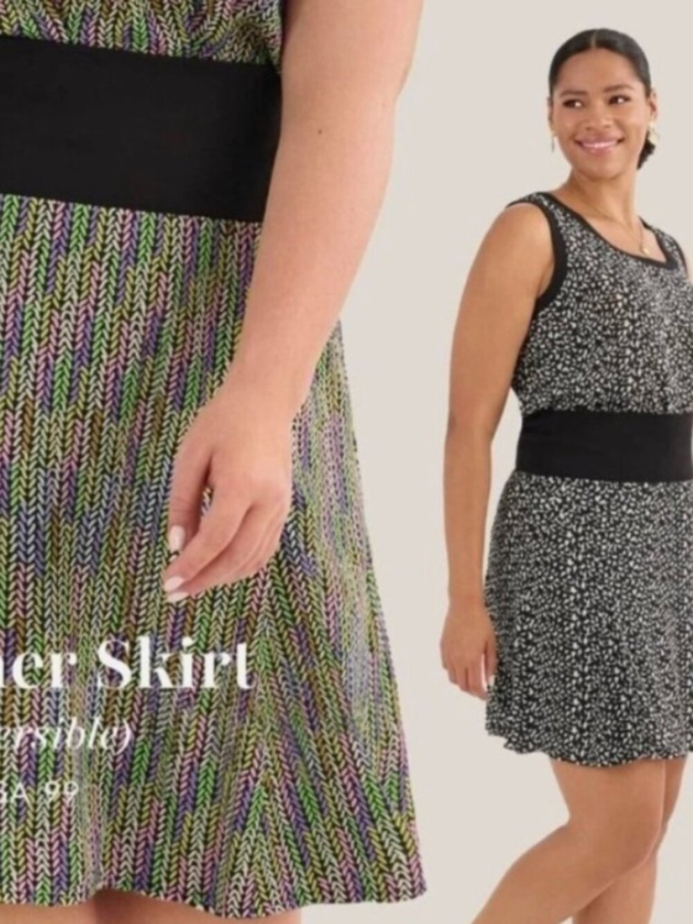 cabi - Together Skirt - Reversible - Size Mediuym